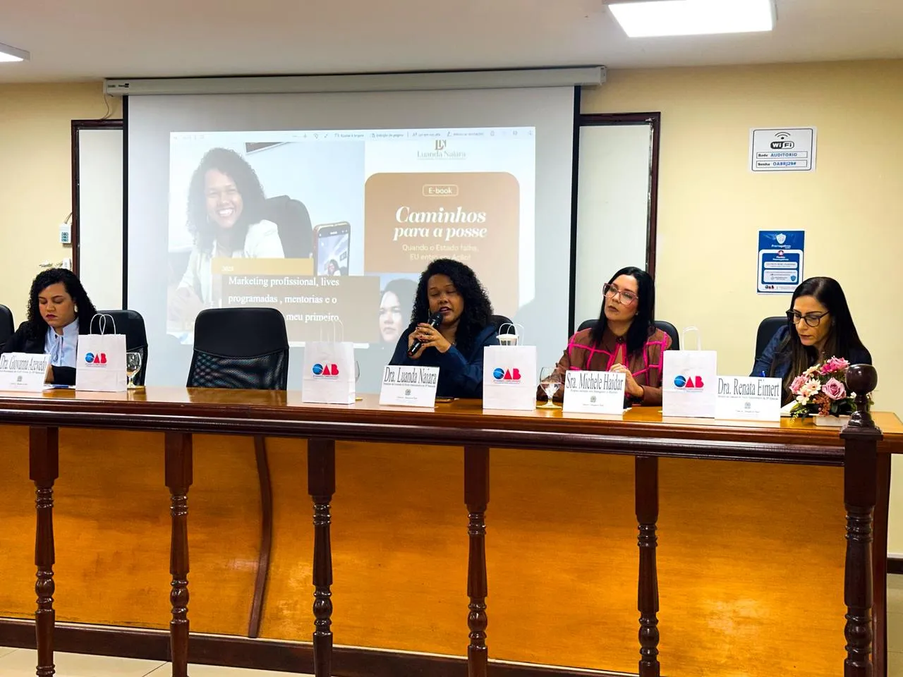 Dra. Luanda na OAB 6